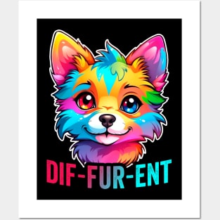 Furry Fandom Cute Fursona Anthro Art Posters and Art